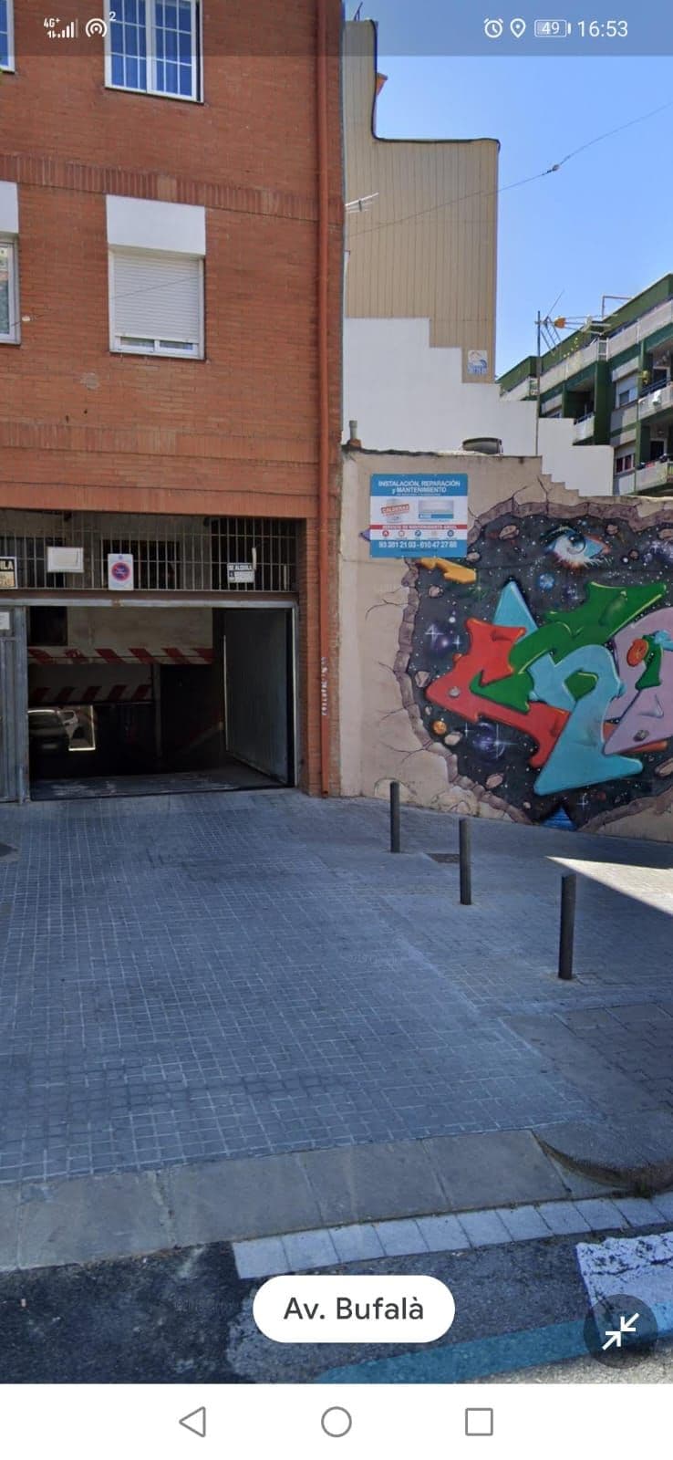 Parking — Av. Bufalà, 36, 08915 Badalona, Barcelona, España parking spot