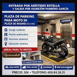 Parking space in Carrer Arístides Botella, 4, Elx — photo 1