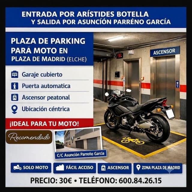 Plaza de garaje en Carrer Arístides Botella, 4, Elx — foto 1