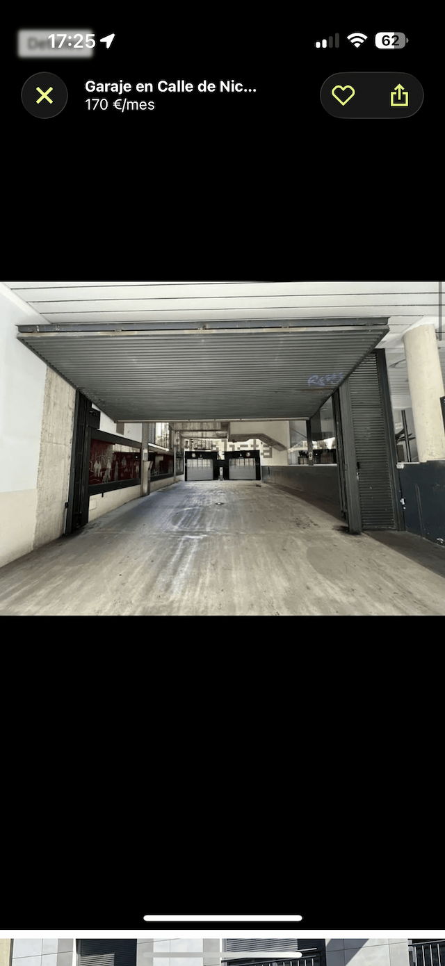 Plaza de garaje en Calle de Nicasio Gallego, 3, Chamberí, Madrid — foto 1
